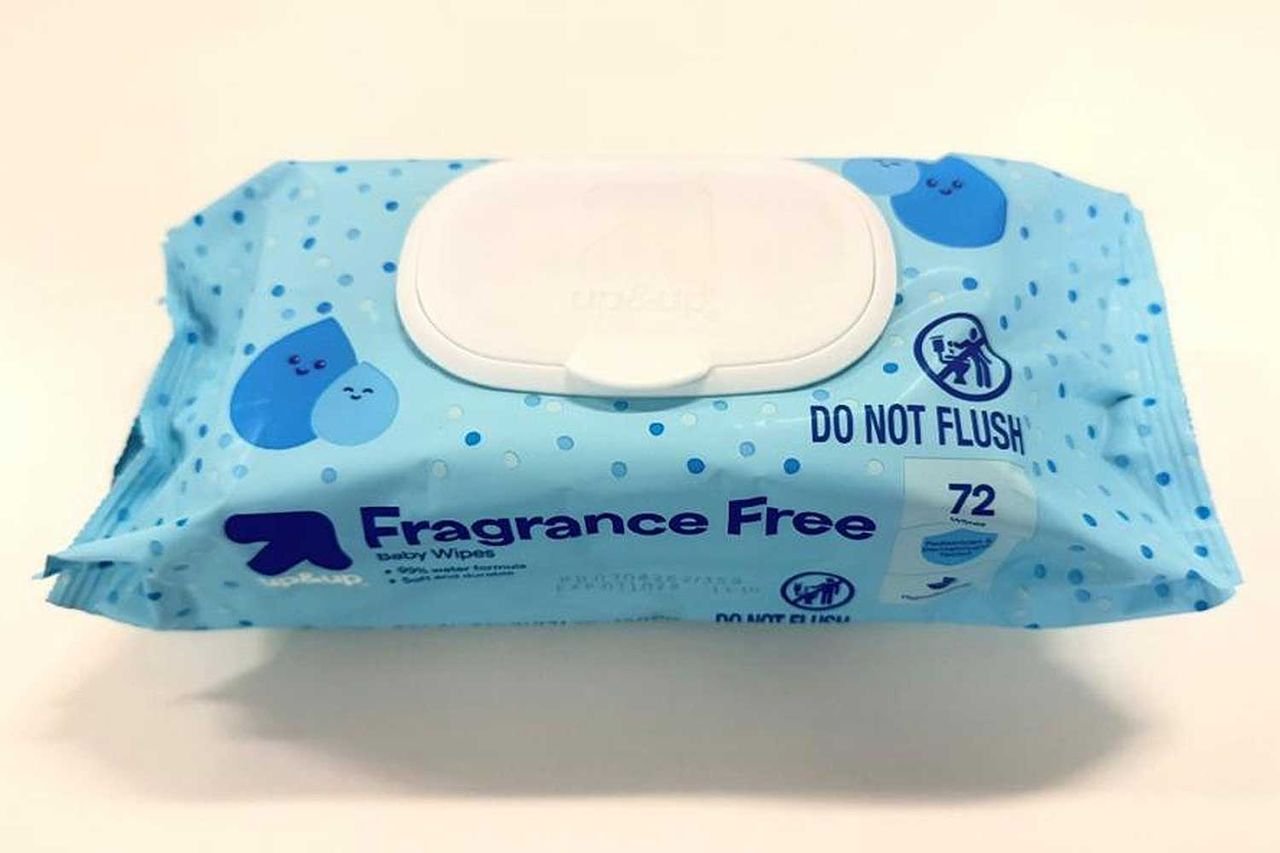 Up & Up Fragrance Free baby wipesCredit: FDA