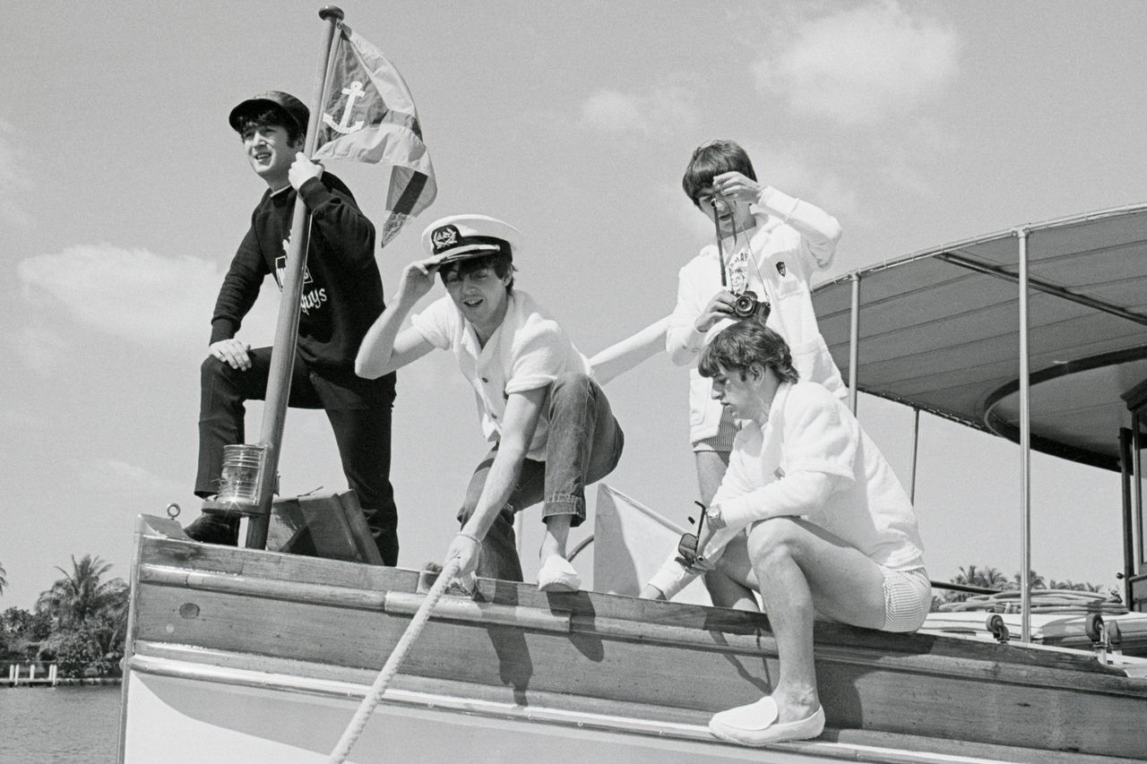 The Beatles The Beatles on vacation in Miami BeachCredit: Bettmann Archive