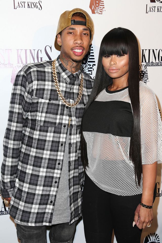 Tyga and Blac ChynaCredit: Imeh Akpanudosen/Getty