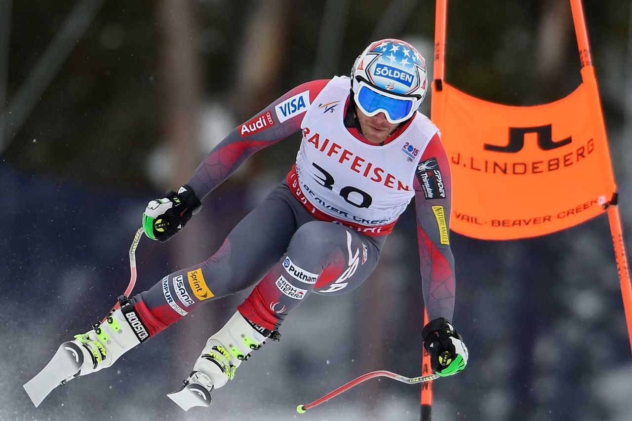 Bode Miller of the US races during the 2015 World Alpine Ski Championships men's downhill training on February 3, 2015, in Beaver Creek, ColoradoCredit: FABRICE COFFRINI / AFP via Getty