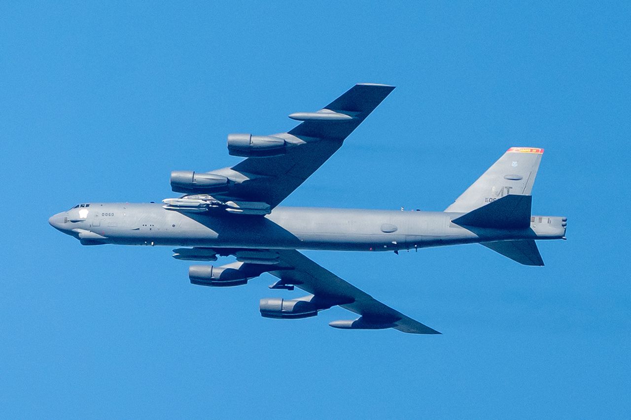 A Boeing B-52 Stratofortress bomber (stock image)Credit: Matthew Horwood/Getty