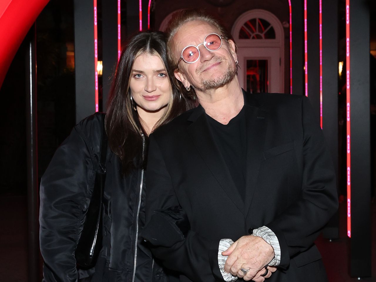 Eve Hewson and Bono.Credit: Monica Schipper/Getty