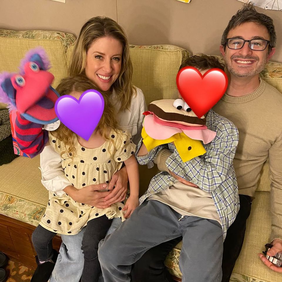 Caissie Levy and husband David Reiser with their children Caissie Levy and her husband, David Reiser, with their childrenCredit: caissielevy/Instagram
