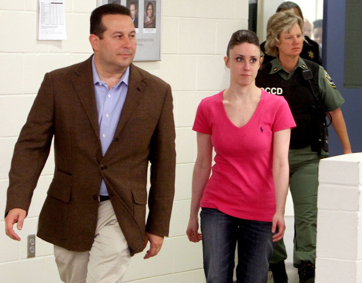 Casey Anthony and her lawyer Jose Baez