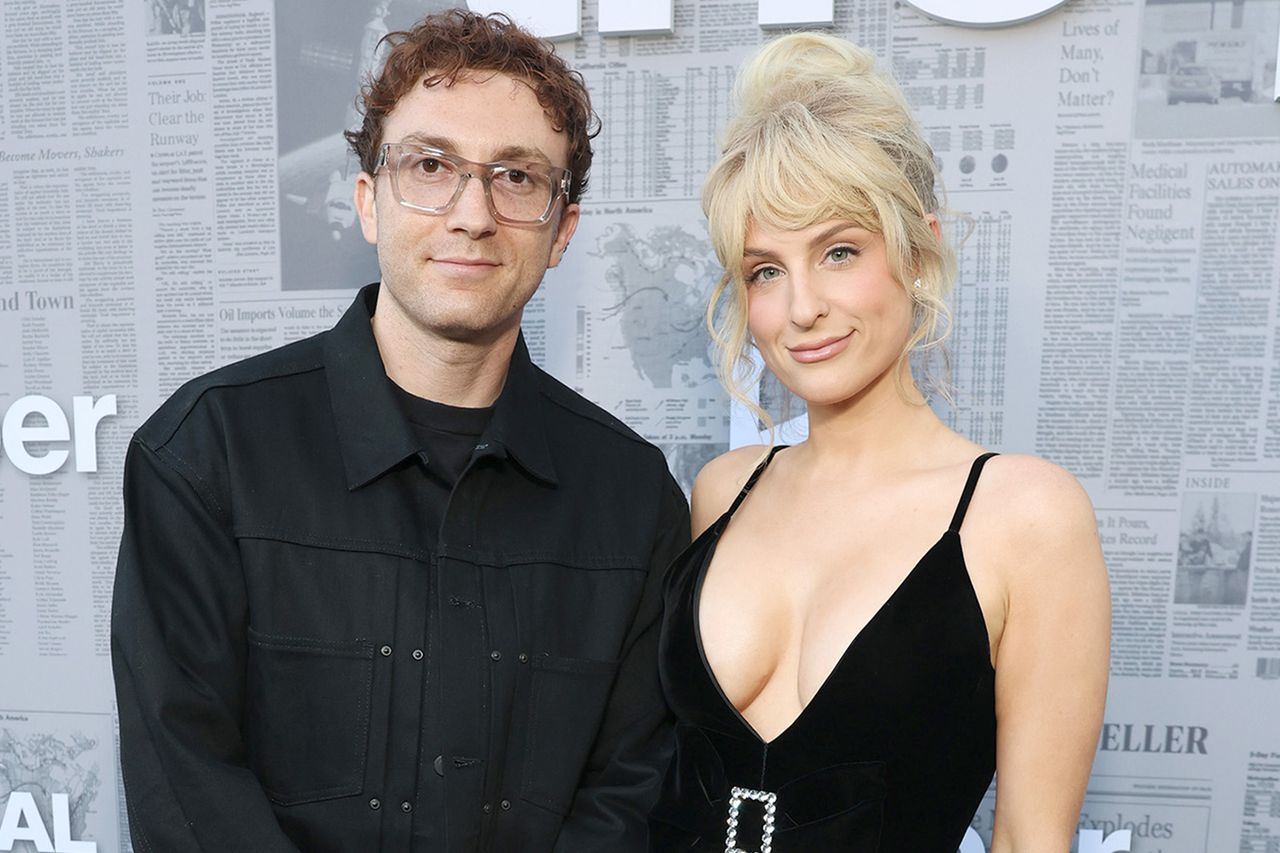 Daryl Sabara and Meghan Trainor in August 27, 2025Credit: Todd Williamson/Peacock