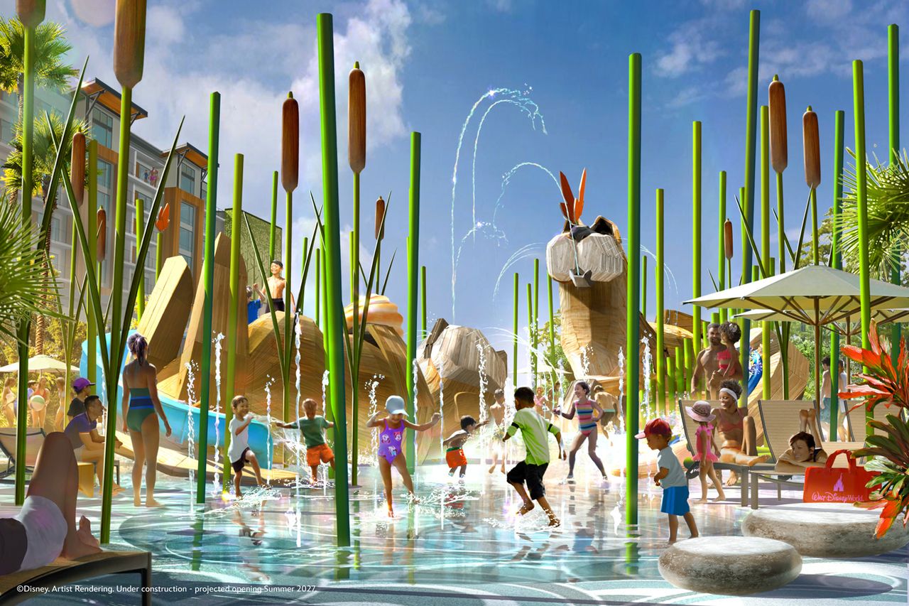 First look at Disney World's new Wetlands recreation areaCredit: Disney