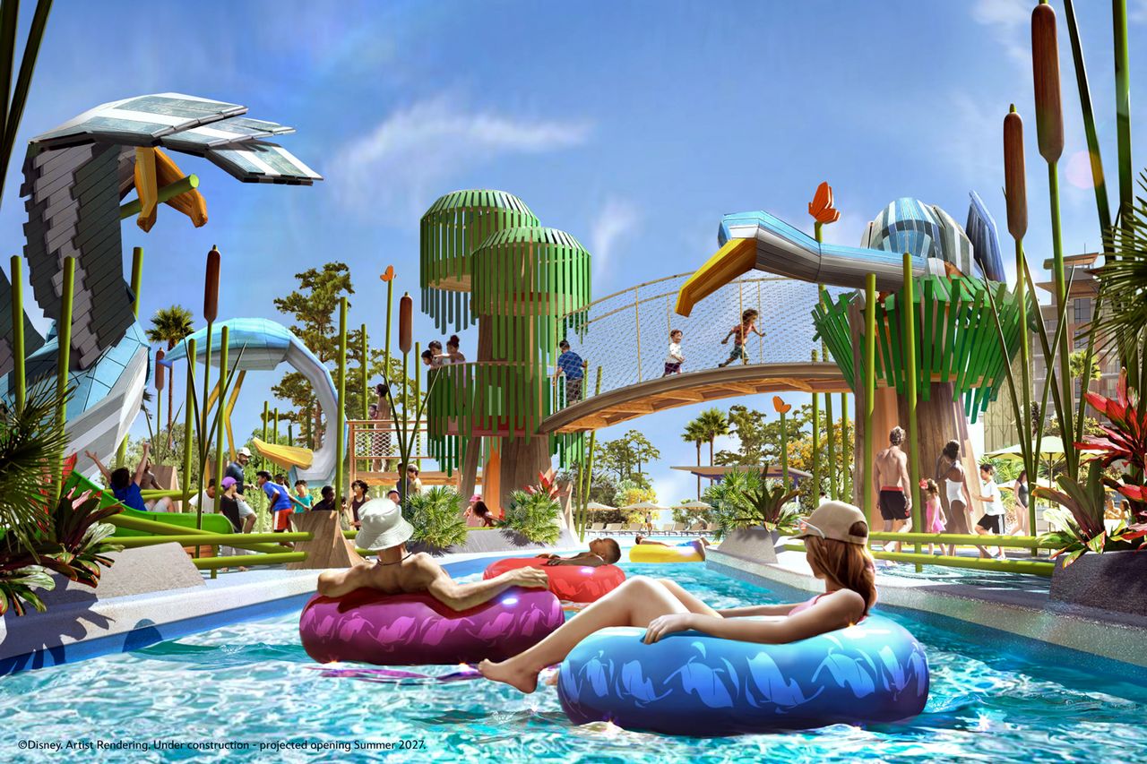 First look at Disney World's new Wetlands recreation areaCredit: Disney