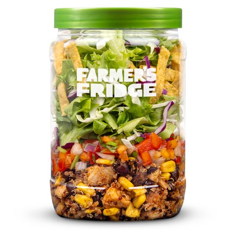 Farmer’s Fridge Southwestern Style Salad With Grilled Chicken