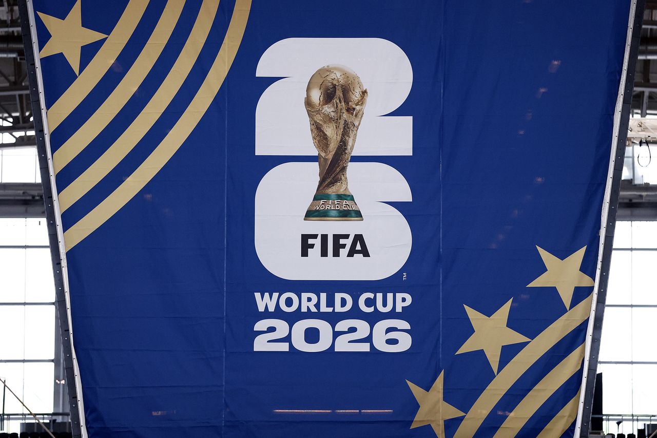A detailed view of the FIFA World Cup 2026 sign on April 13, 2026 in Arlington, Texas. A detailed view of the FIFA World Cup 2026 sign on April 13, 2026 in Arlington, Texas.Credit: Stacy Revere/Getty