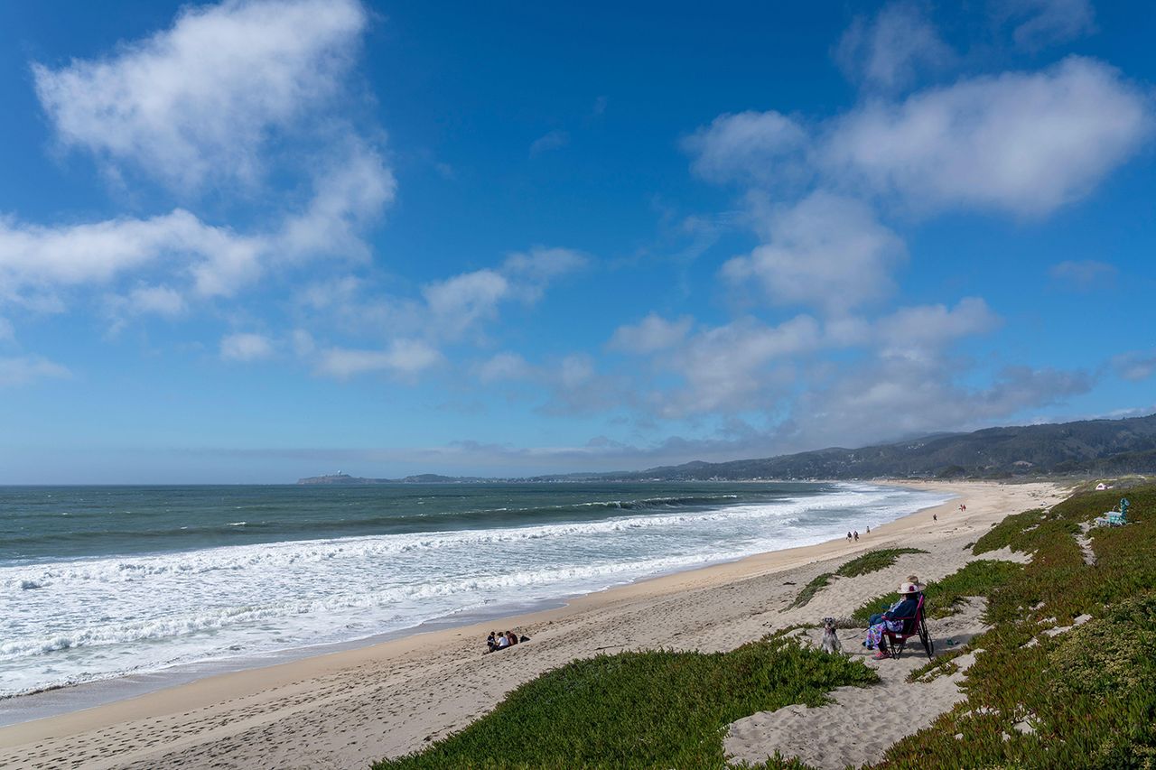A stock photo of Francis Beach, which is part of Half Moon Bay State Beach, in Calif.Credit: Alamy