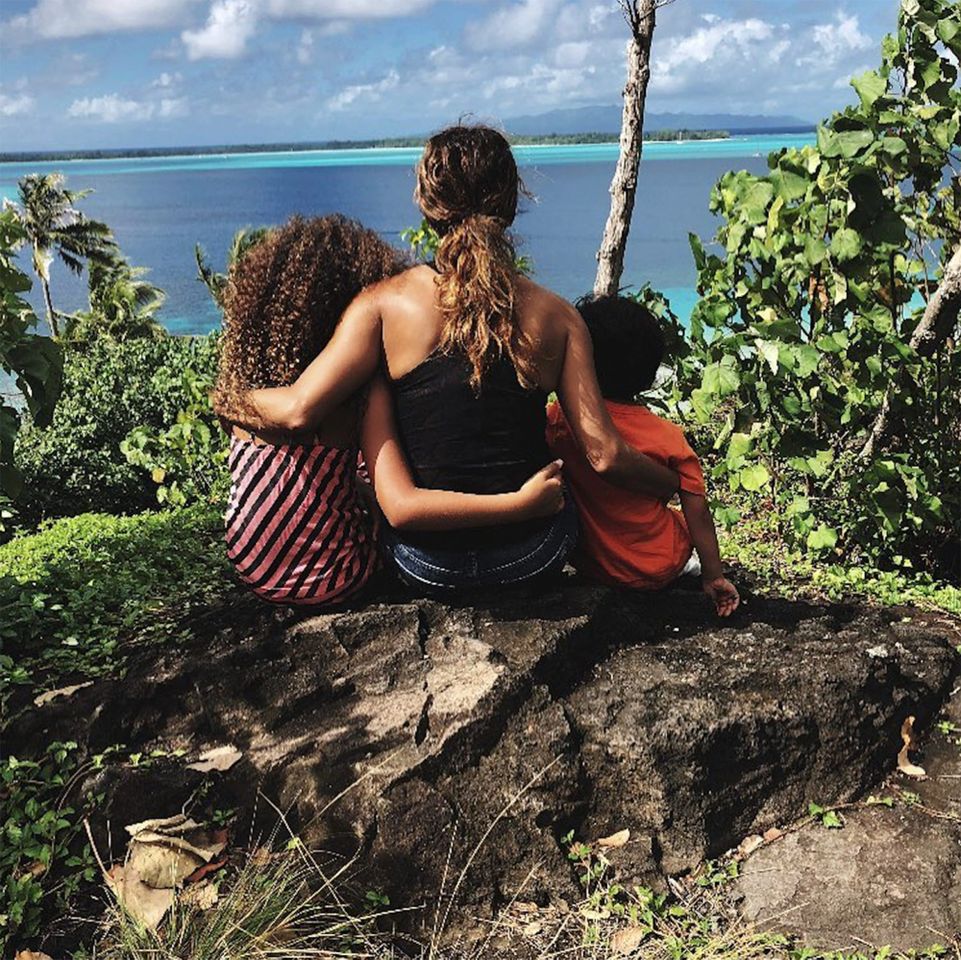 halle-berry-2 Halle Berry and her kids in Bora Bora.Credit: Halle Berry/Instagram