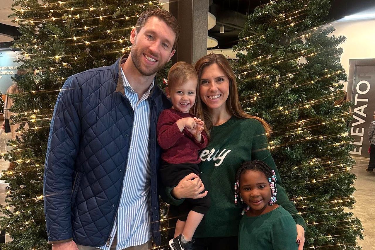 Jaccob Slavin and his family in December 2024. Jaccob Slavin and his family in December 2024.Credit: Jaccob Slavin/Instagram