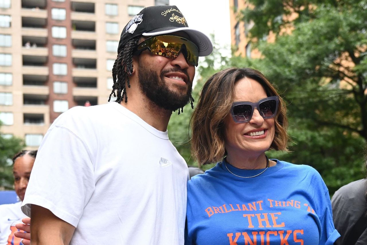 'Law & Order: SVU' star Mariska Hargitay and Jalen BrunsonCredit: Erik Pendzich / BACKGRID