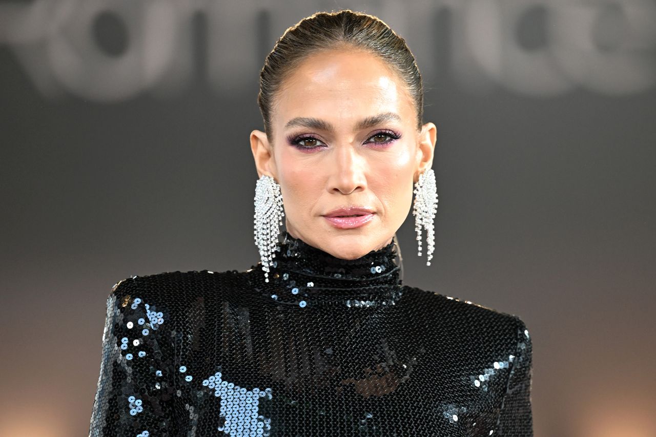 Jennifer Lopez attends the 'Office Romance' UK Premiere on June 3, 2026, in LondonCredit: Kirstin Sinclair/Getty