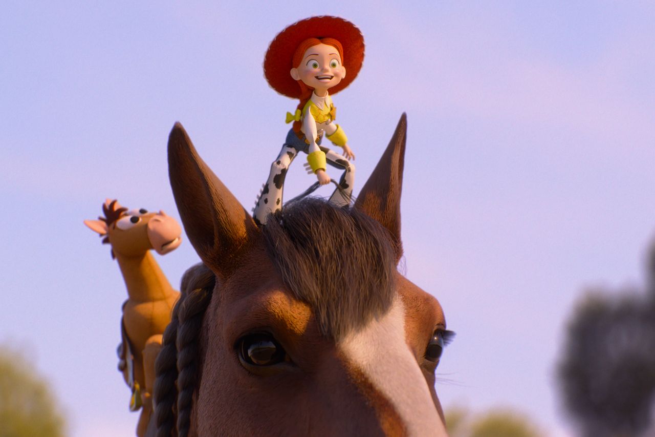 Jessie and Bullseye in 'Toy Story 5'Credit: Pixar