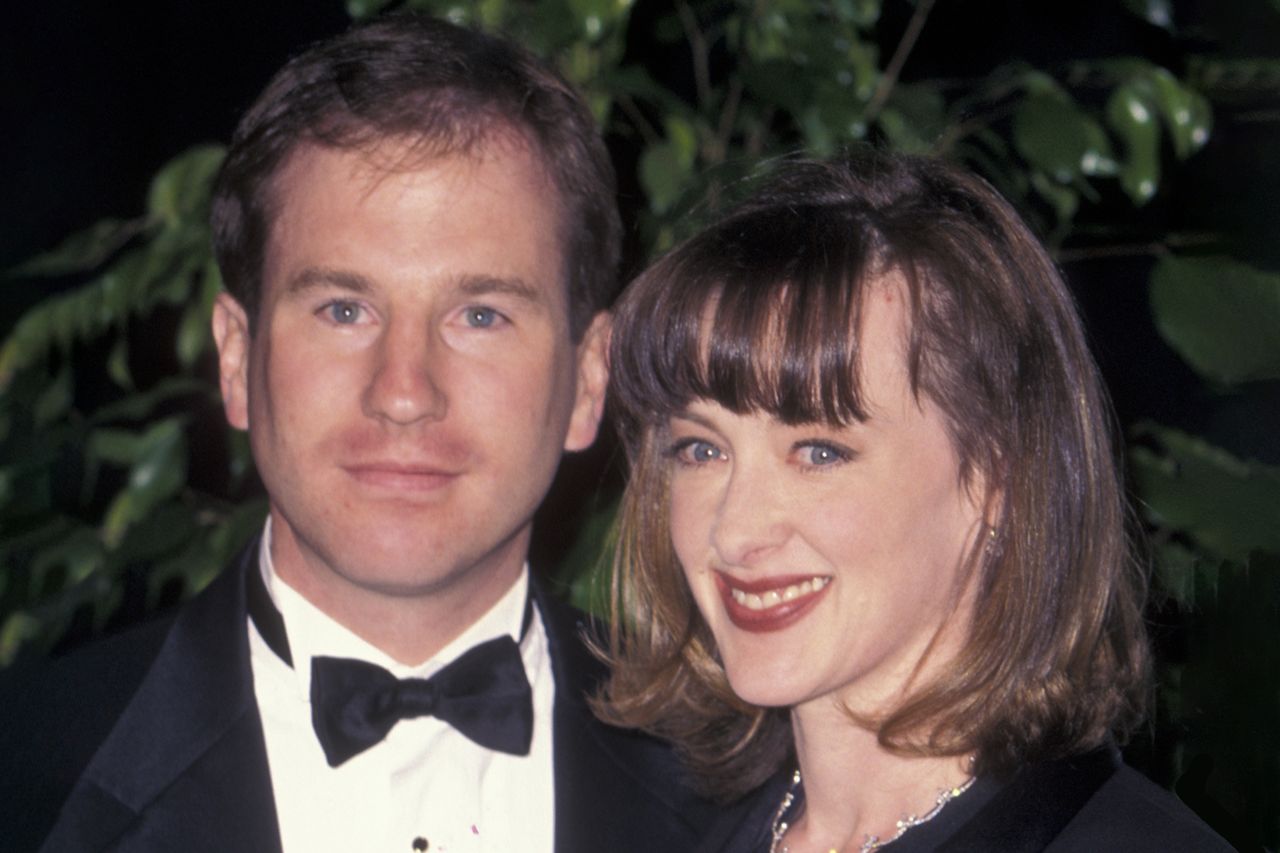 Joan Cusack and Richard Burke attend Fourth Annual Blockbuster Entertainment Awards on March 10, 1998, in Hollywood, Calif.Credit: Ron Galella, Ltd./Ron Galella Collection via Getty