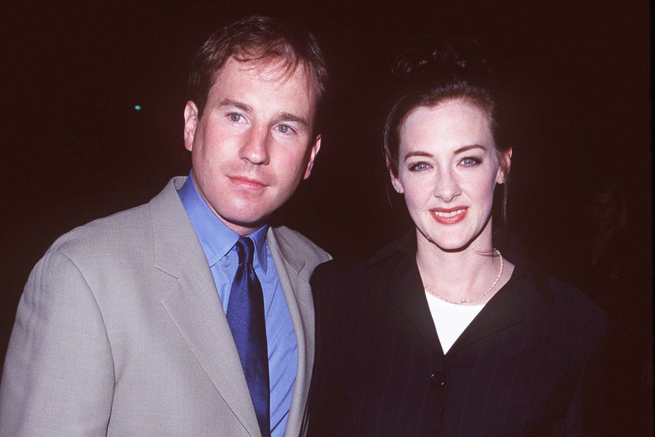 Joan Cusack & Richard Burke during the 