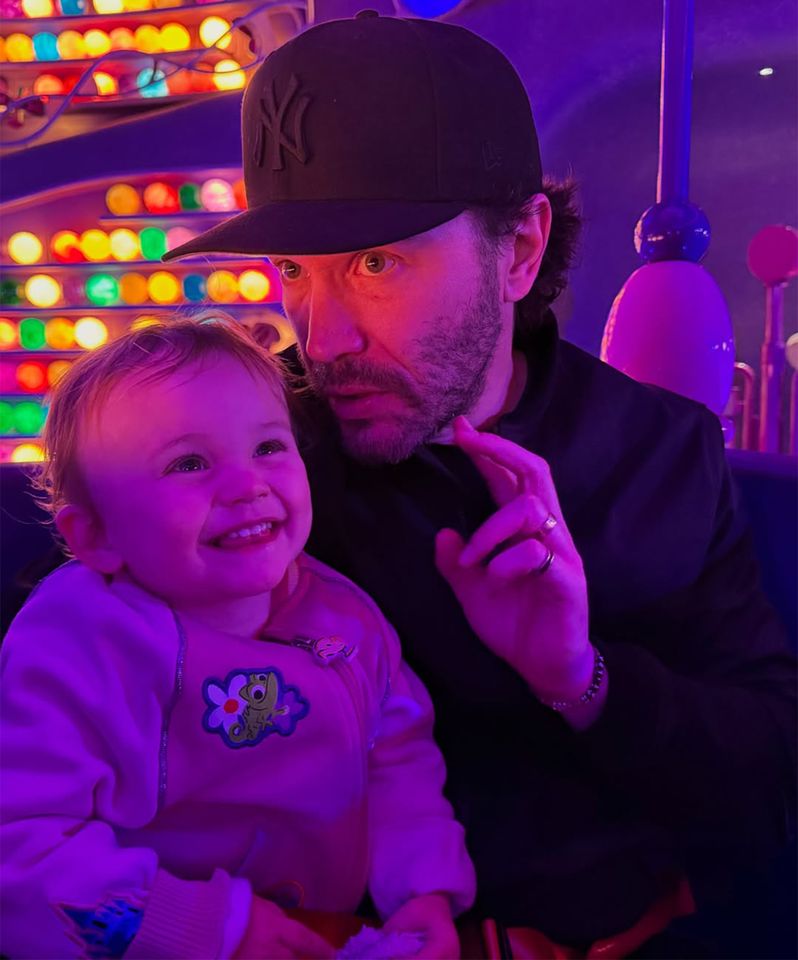 Matilda and Tom PelphreyCredit: Kaley Cuoco/Instagram