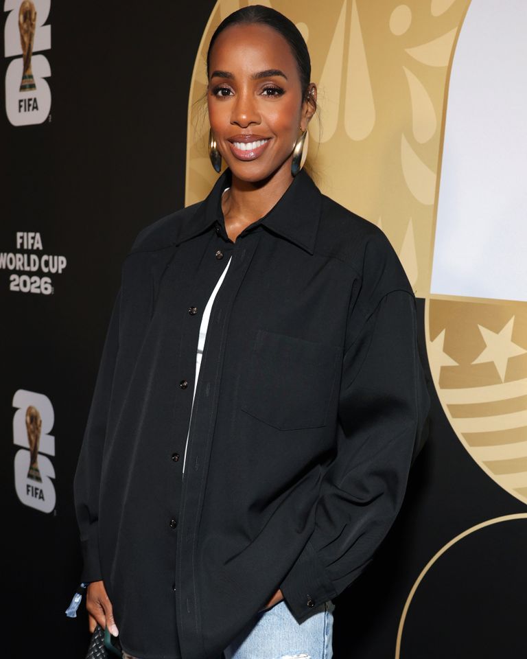 Kelly Rowland attends the FIFA World Cup 2026 Group D match between Turkiye and USA at Los Angeles Stadium on June 25, 2026 in Inglewood, California.Credit: Matt Winkelmeyer - FIFA/FIFA via Getty