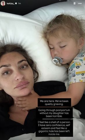 Leah Jay Ramsey's Instagram StoryCredit: Leah Jay/Instagram