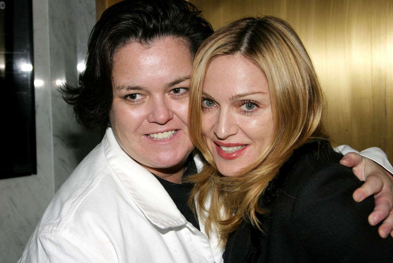 Rosie O'Donnell and MadonnaCredit: Bruce Glikas/FilmMagic