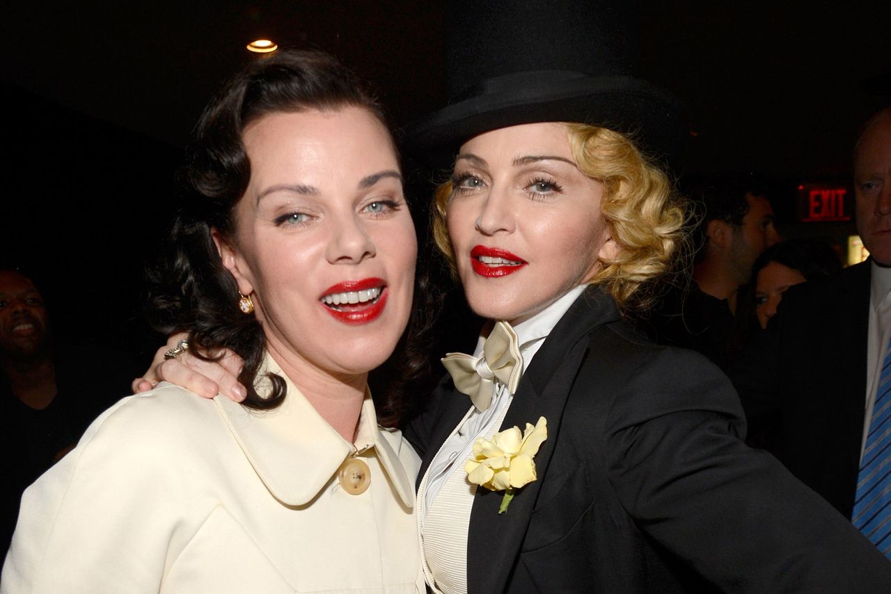 Debi Mazer (left) and Madonna (right) in June 2013.Credit: Kevin Mazur/WireImage