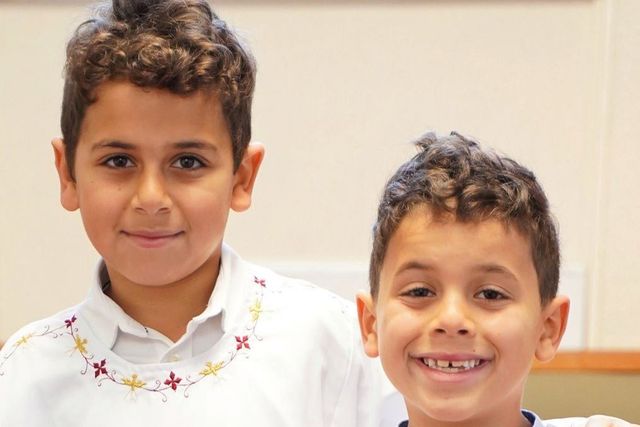 Mark and Jacob IskanderCredit: Archangel Michael Coptic Orthodox Church of Ventura County