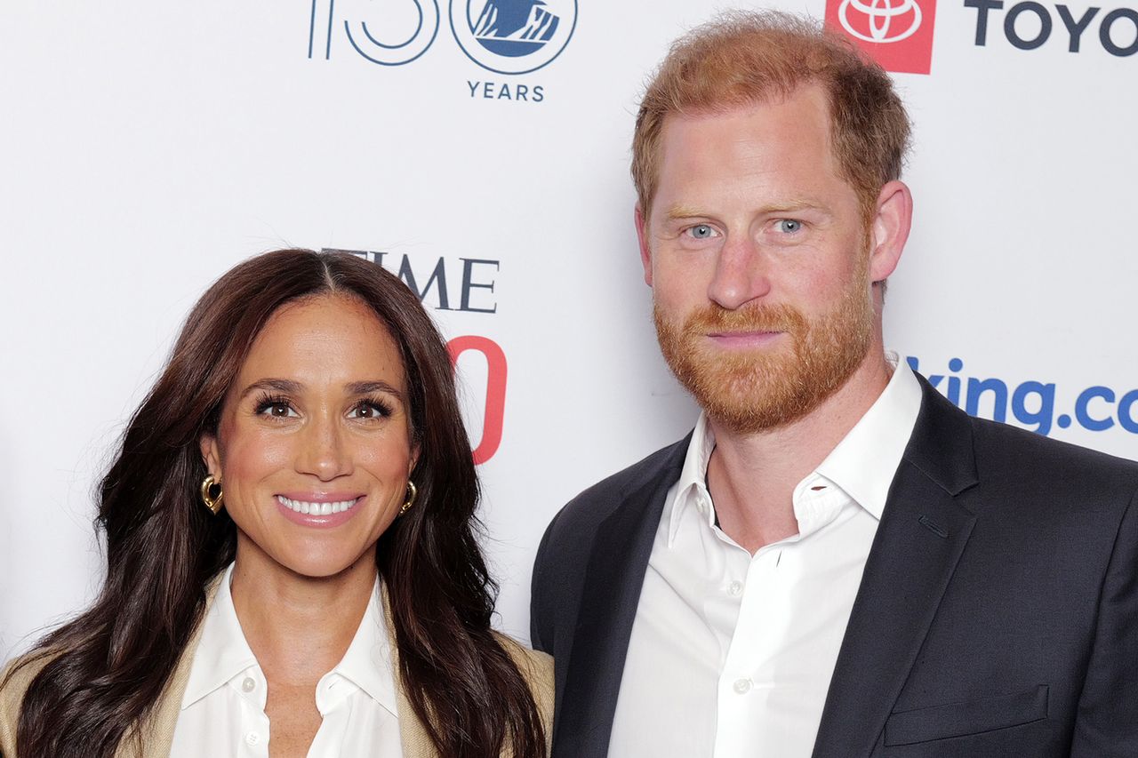 Meghan Markle and Prince Harry at the 2025 TIME100 Summit in N.Y.C. on April 23, 2025Credit: Craig Barritt/Getty