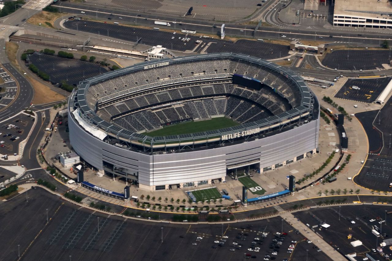 The MetLife Stadium in East Rutherford, N.J., is one of 11 U.S. stadiums where matches will be playedCredit: Gary Hershorn/Getty