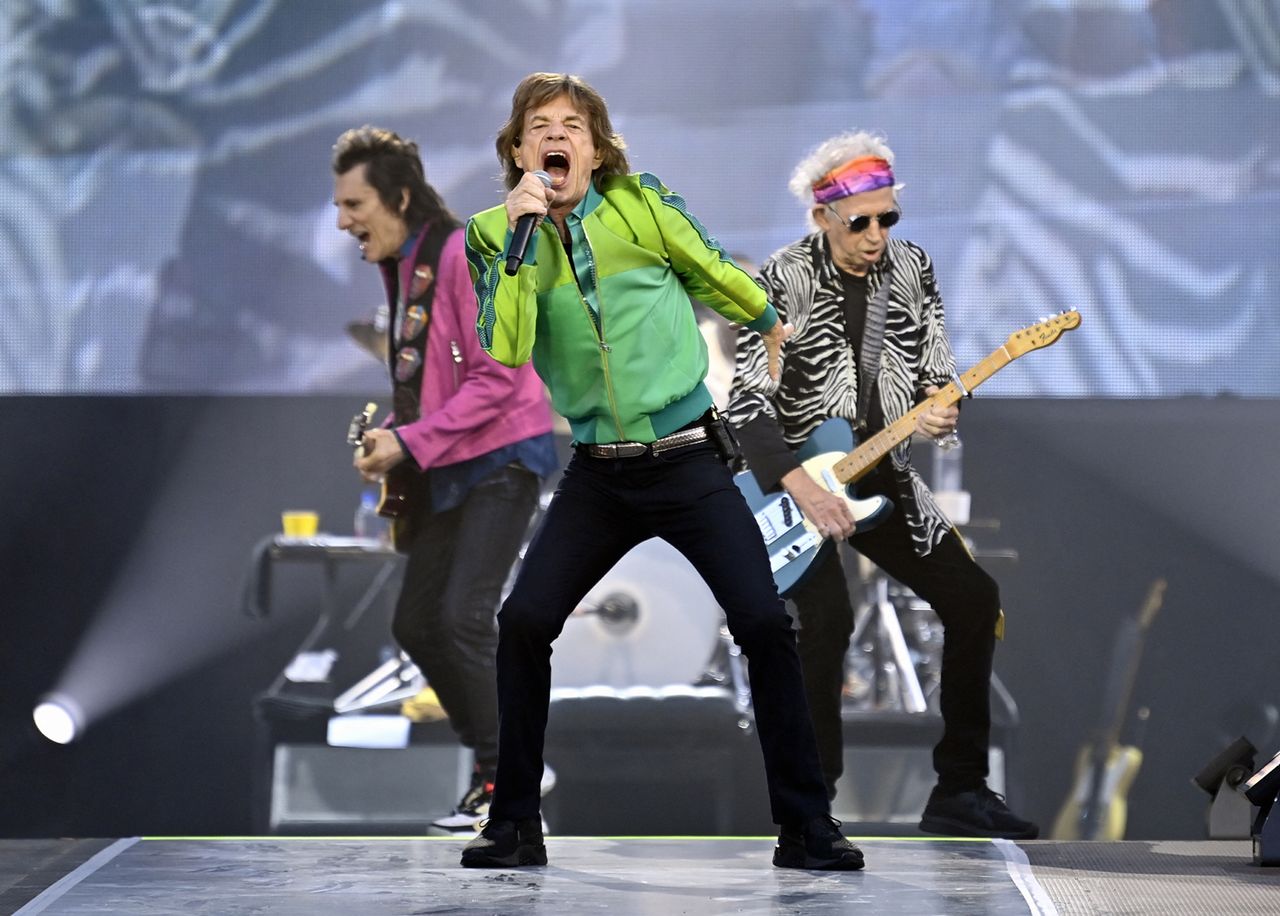 The Rolling StonesCredit: ERIC LALMAND/BELGA MAG/AFP via Getty