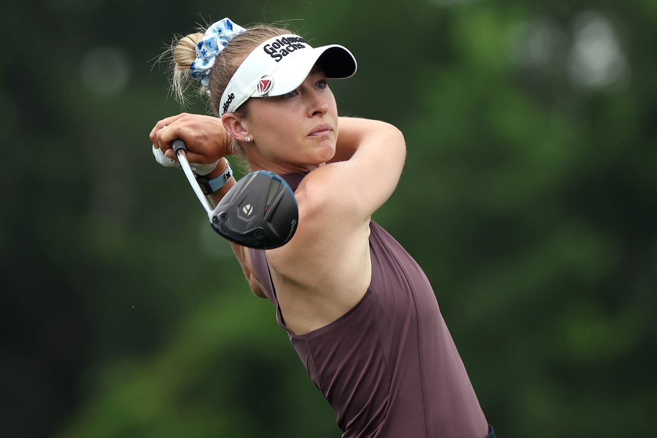 Nelly Korda during the final round of The Chevron Championship 2026 on April 26, 2026 in Houston, Texas. Nelly Korda during the final round of The Chevron Championship in April 2026.Credit: Sarah Stier/Getty