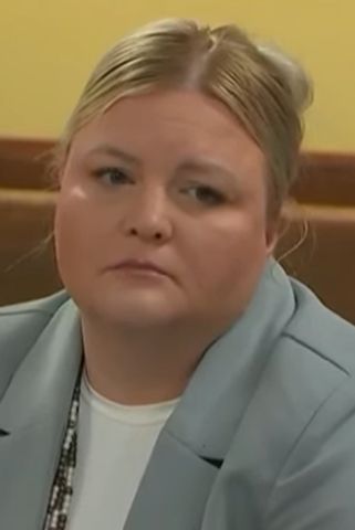 Nichole rice during her trail in 2025.Credit: Court TV