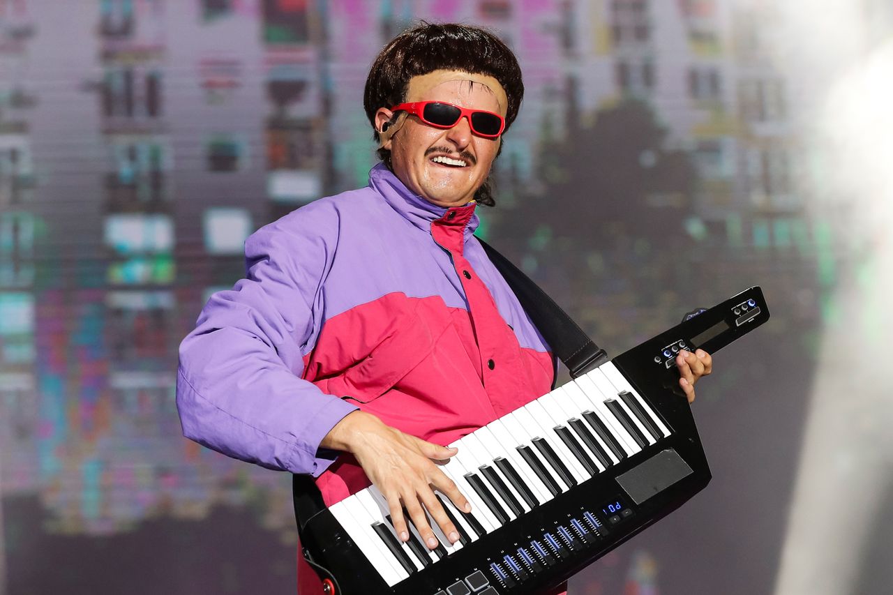 Oliver Tree performs during the Exit Festival 2024 on July 11, 2024 in Novi Sad, Serbia.Credit: Srdjan Stevanovic/Getty
