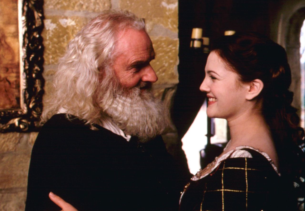 Patrick Godfrey, Drew Barrymore Patrick Godfrey with Drew Barrymore in 'Ever After: A Cinderella Story' (1998)Credit: Moviestore/Shutterstock