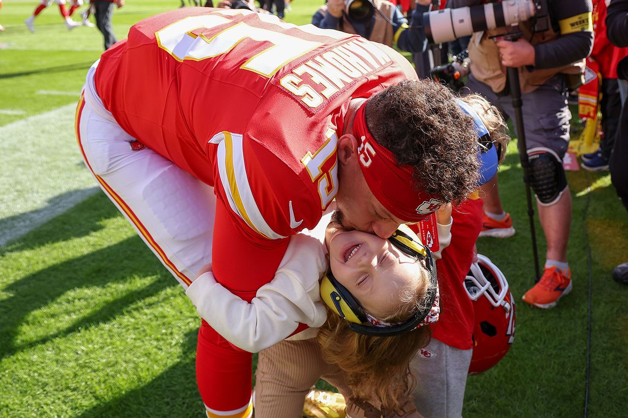 Patrick Mahomes and his daughter, SterlingCredit: David Smith/CSM/Shutterstock