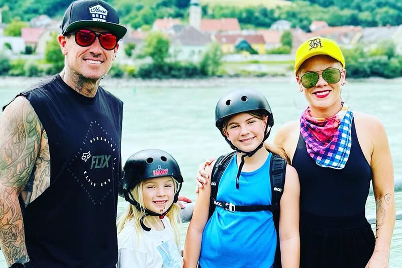 Pink with her familyCredit: Pink/Instagram