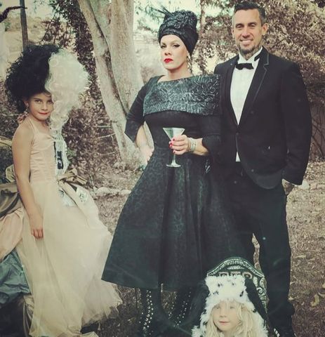 Pink with her familyCredit: Pink/Instagram