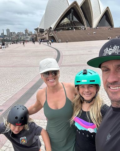 Pink with her familyCredit: Pink/Instagram