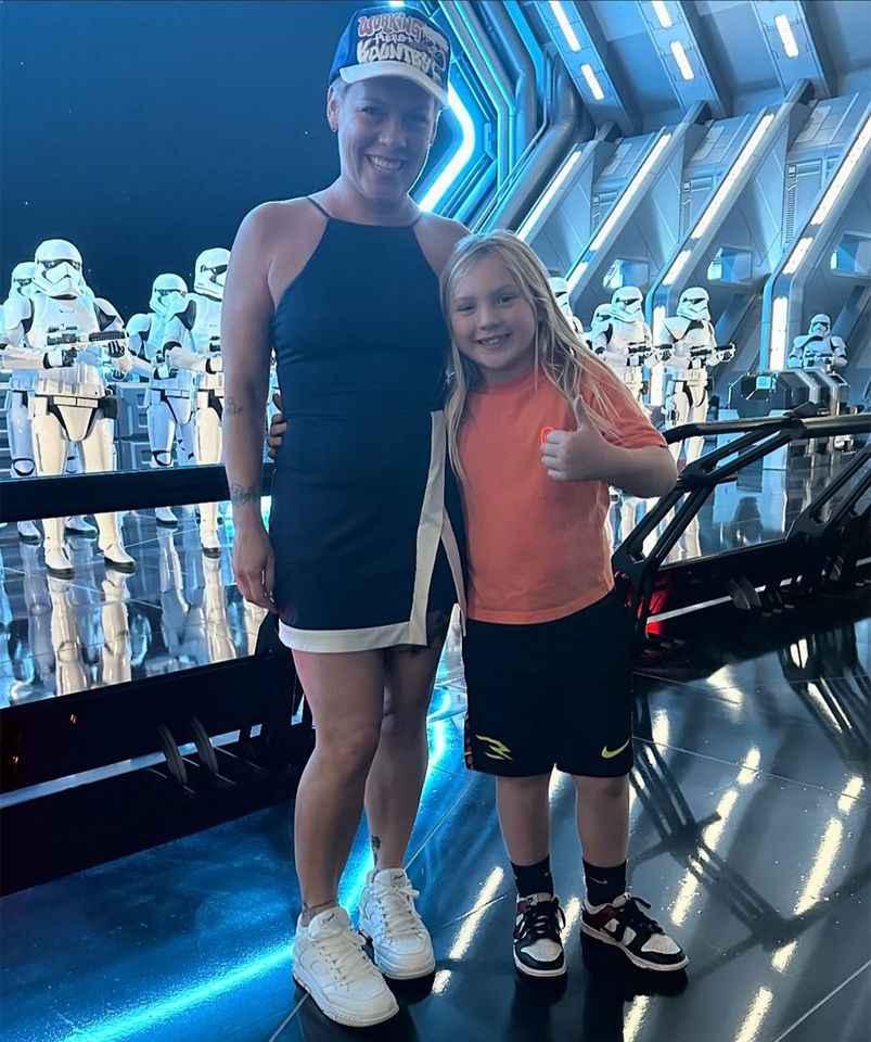 Pink and Jameson HartCredit: Pink/Instagram