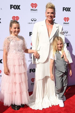 Willow Sage Hart, Pink and Jameson HartCredit: Steve Granitz/FilmMagic