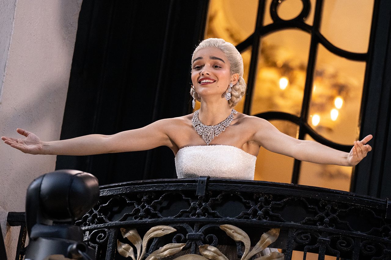 Rachel Zegler in 'Evita' in 2025Credit: Jeff Spicer/Getty