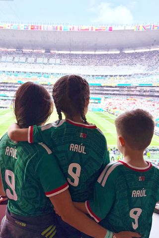 Daniela Basso with her two kids in June 2026.Credit: Daniela Basso/Instagram