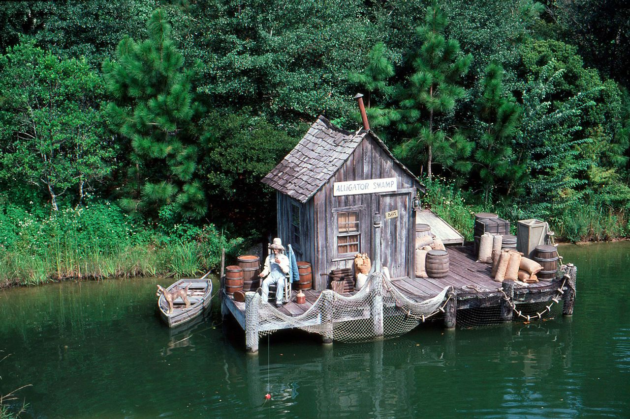 River Country Park attraction at Disney World taken in October 1980Credit: Barry Lewis/Planet Pix via ZUMA Wire/Shutterstock