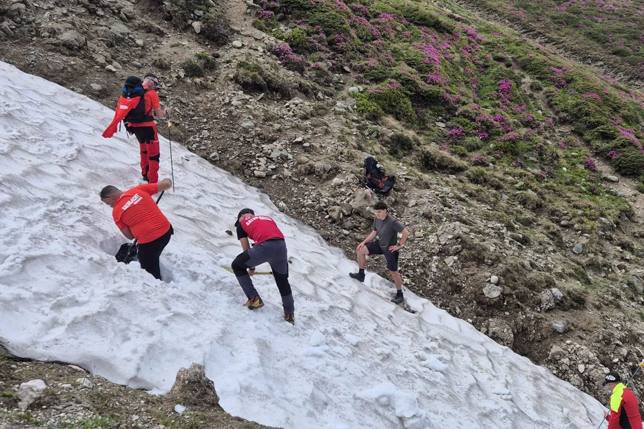 Search for George Smyth.Credit: Salvamont Brasov