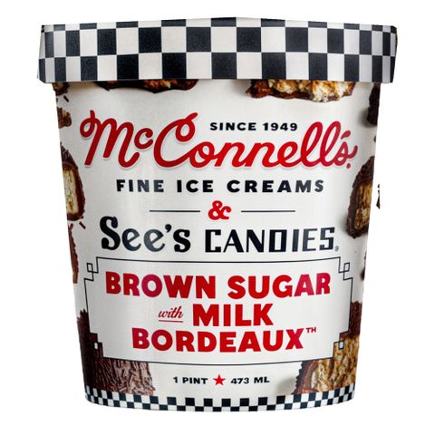 McConnell’s & See’s Candies Brown Sugar With Milk Bordeaux