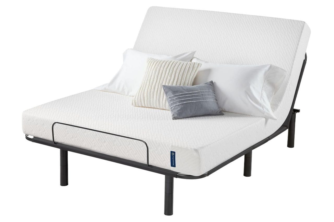 Serta - 7 inch Cooling Gel Memory Foam Mattress, Queen Size, Medium-Firm, Supportive, CertiPur-US Certified, 100-Night Trial - for Ewe,White Credit: Amazon