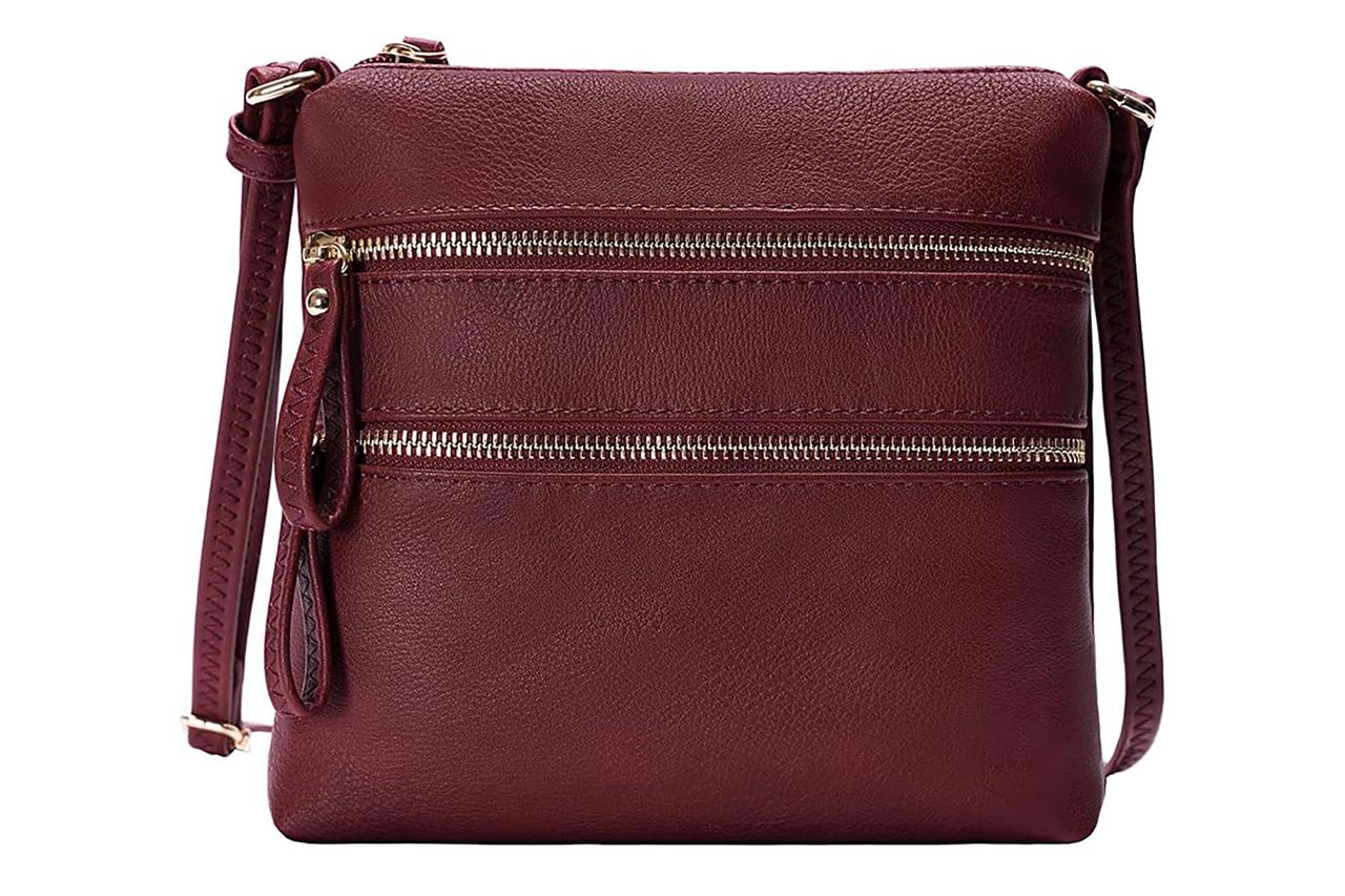 solene small multi zipper pocket Credit: Amazon