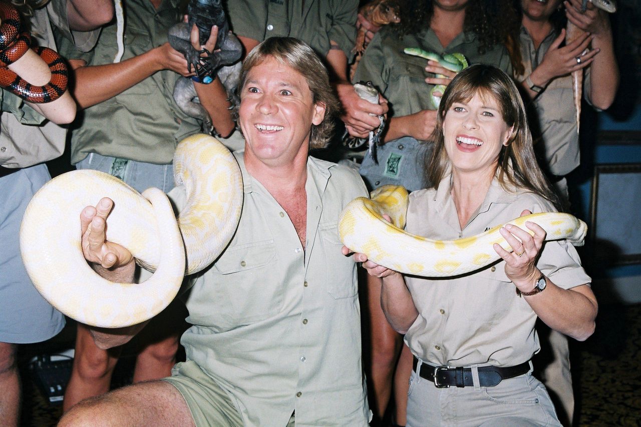 Steve Irwin and Terri Irwin Steve Irwin and Terri IrwinCredit: Matt Baron/BEI/Shutterstock