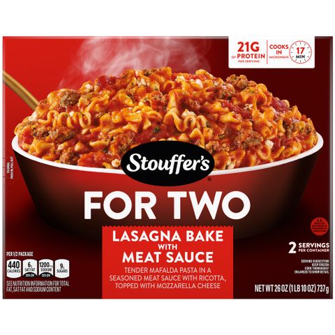 Stouffer’s for Two Lasagna Bake With Meat Sauce