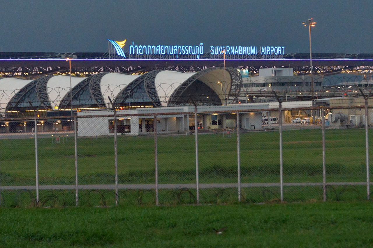 Suvarnabhumi Airport in Bangkok, Thailand, pictured in May 2024Credit: Rachen Sageamsak/Xinhua via Getty